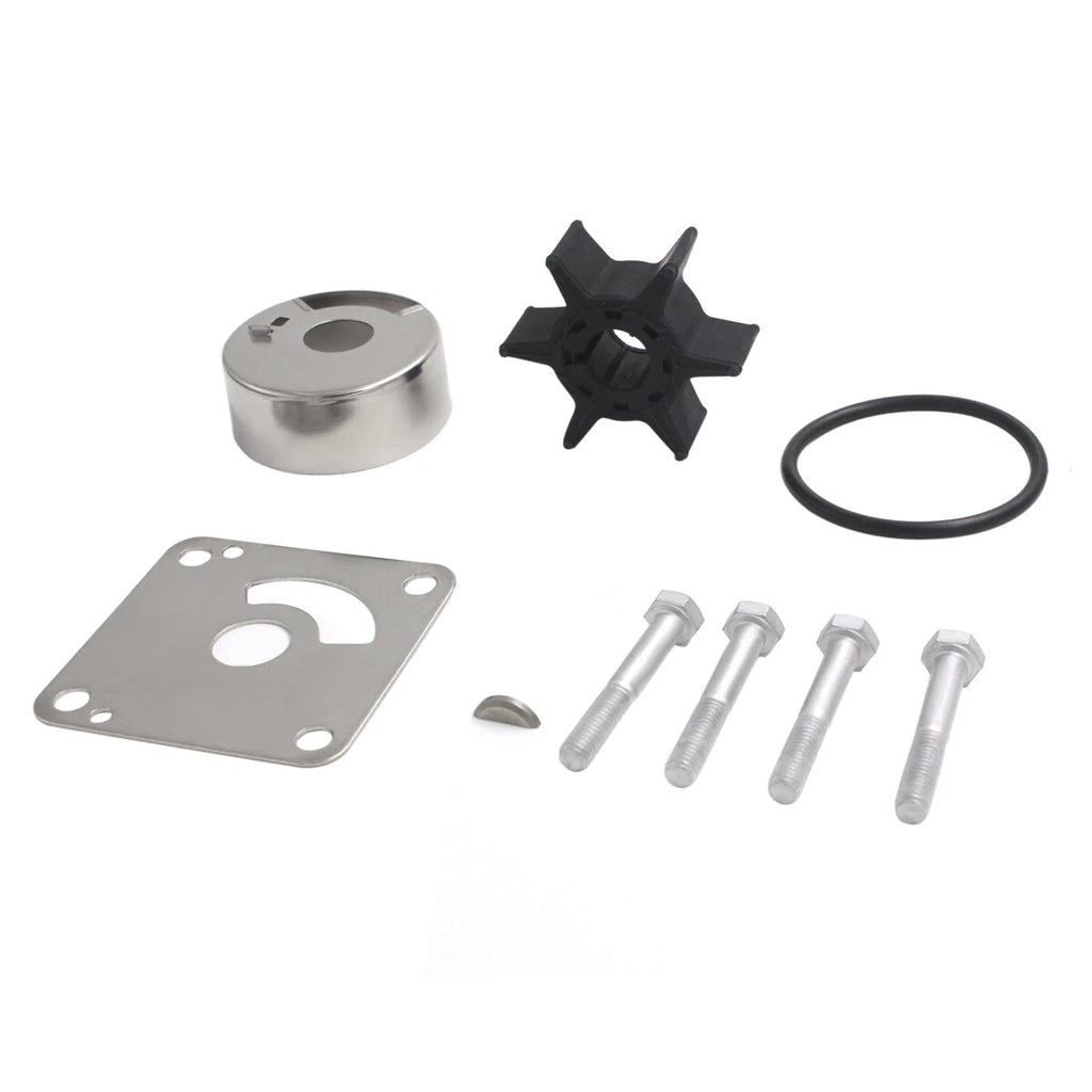 Water Pump Impeller Kit for Yamaha 20 25 Hp 2 Stroke Outboard (18-3431, 6L2-W0078-00)