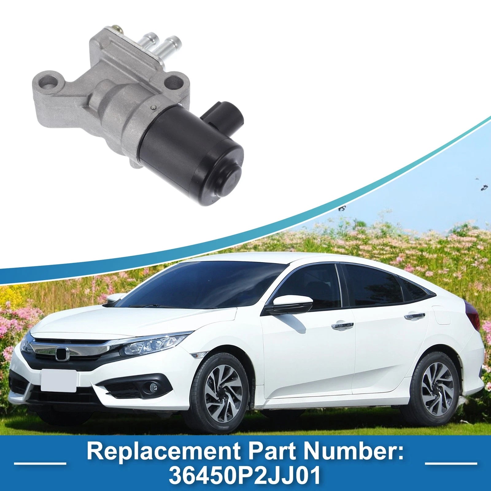 Idle Air Control Valve Replacement for Honda Civic (1996–2000) IACV Motor