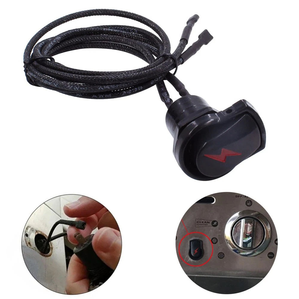 Electronic Ignition Button & Wires Switch Module for Char-Broil Surefire