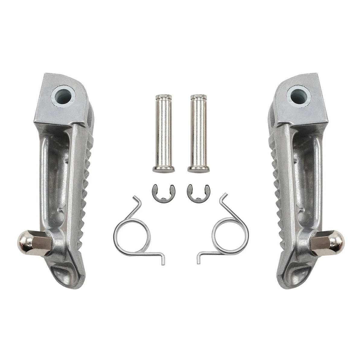 Front Driver Footpegs Footrests for Suzuki GSXR600 (2001–2005), GSXR750 (2000–2005)