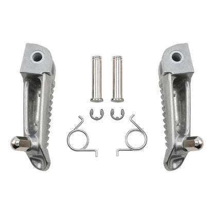 Front Driver Footpegs Footrests for Suzuki GSXR600 (2001–2005), GSXR750 (2000–2005)