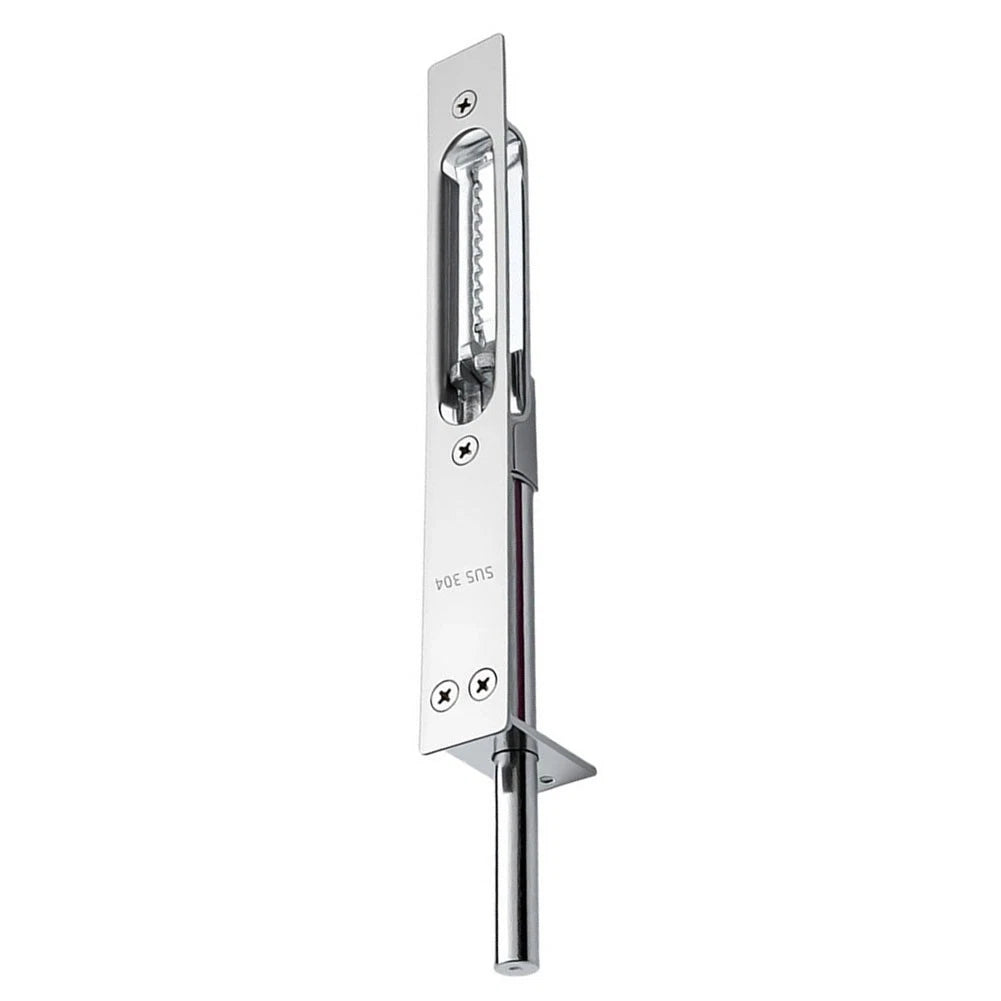 6 Inch Stainless Steel Flush Bolt with Automatic Spring for Metal Doors