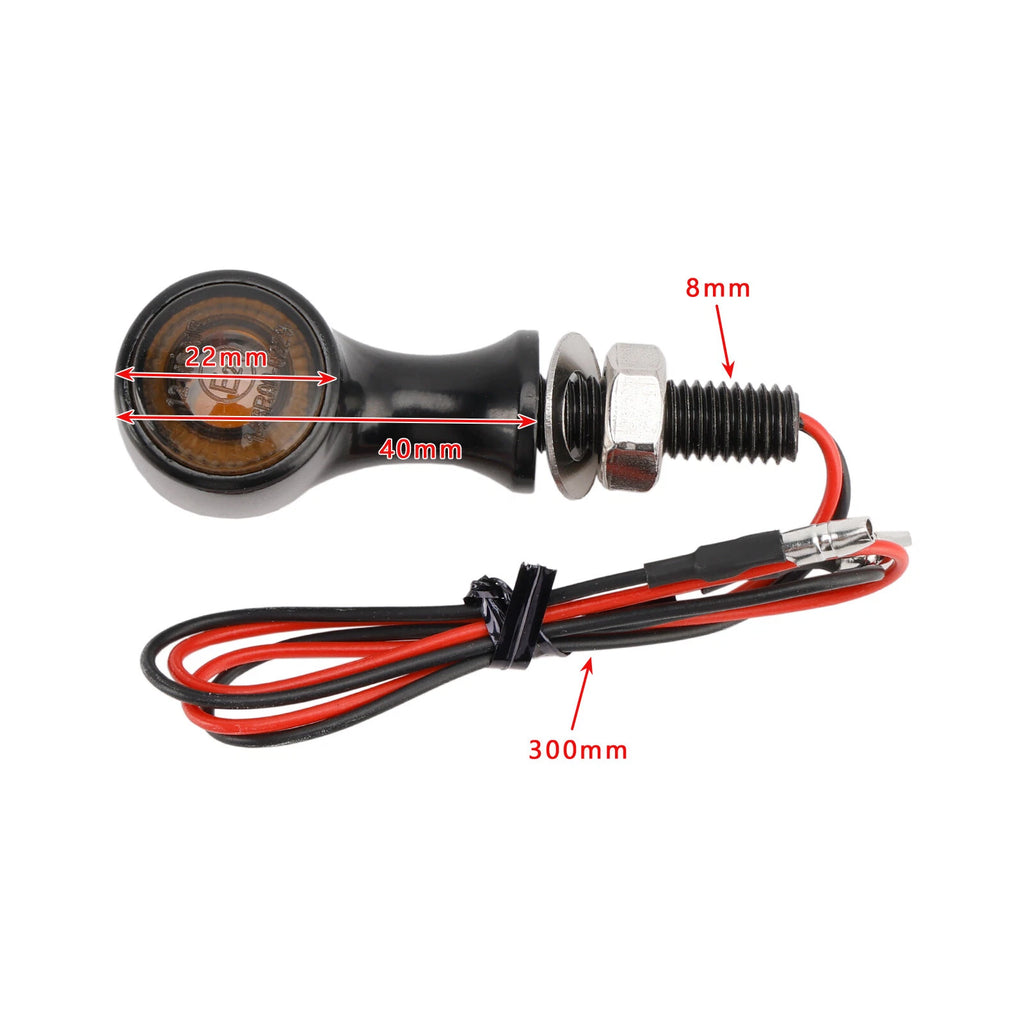 12V LED Turn Signal Indicator Light for Suzuki Motorcycle (Universal)