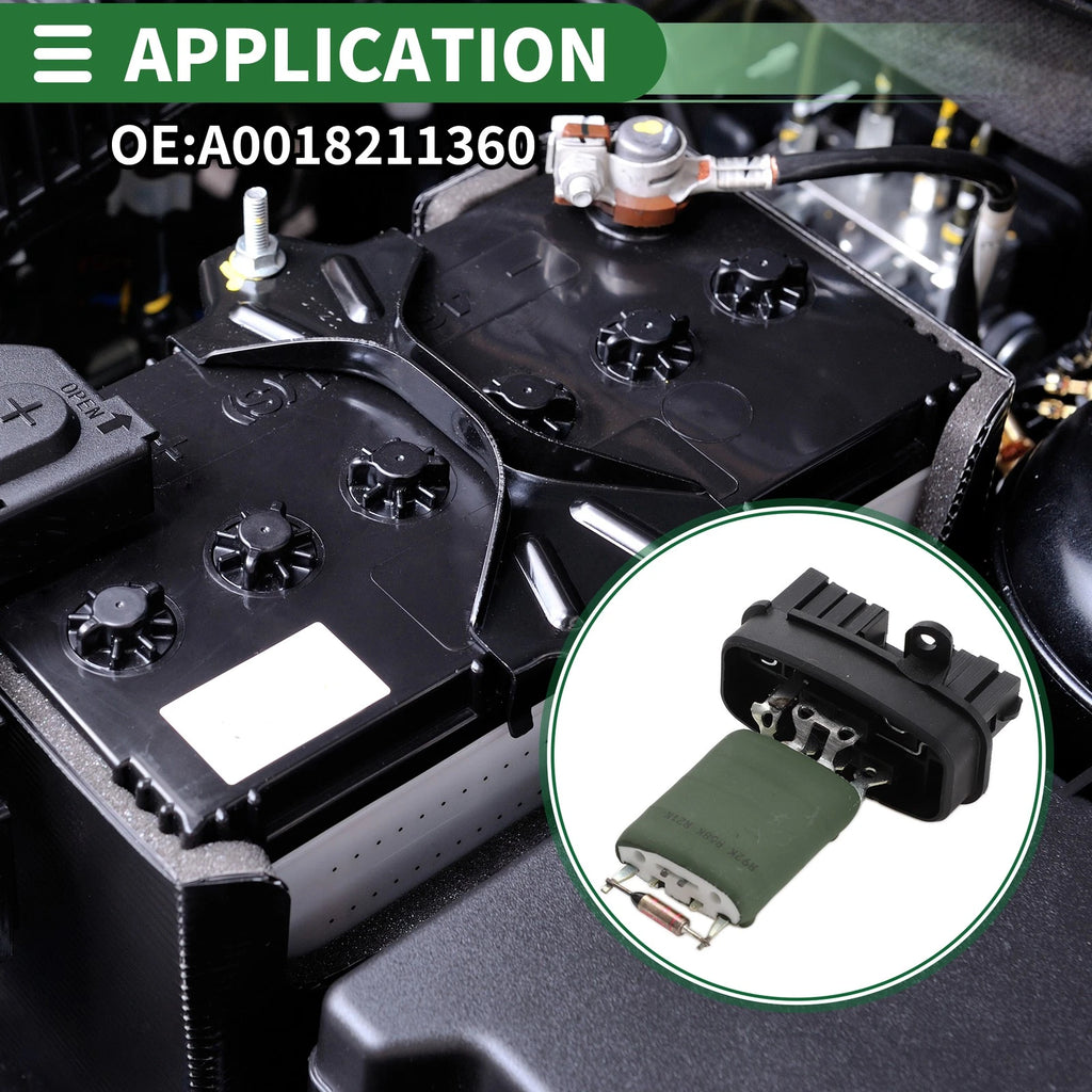 HVAC Blower Motor Resistor Replacement for Mercedes-Benz Sprinter (2004–2006)