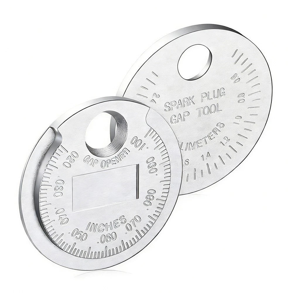 Spark Gap Gauge for Motorcycles (Clear Engraved Scale)