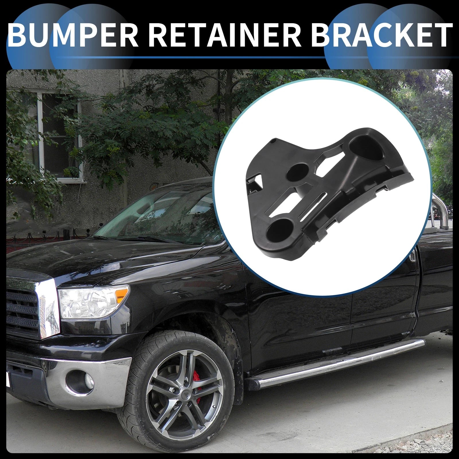 Left Front Bumper Support Bracket Replacement for Toyota Tundra (2007–2014)