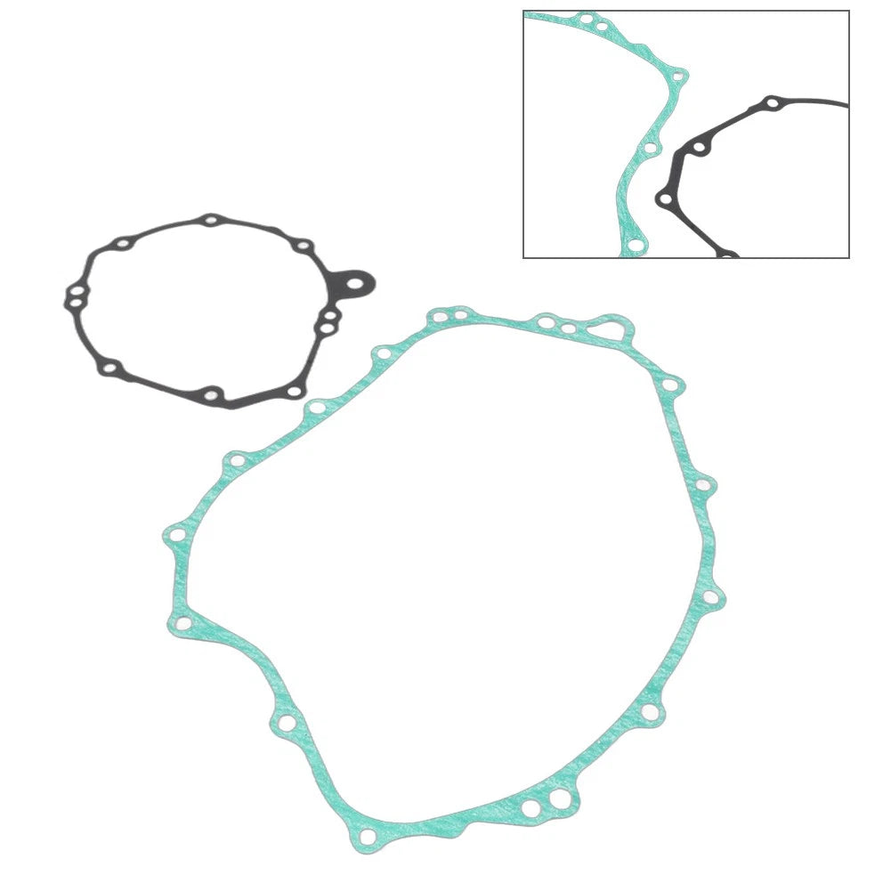 2Pcs Clutch Generator Cover Gasket for Honda CBR1000RR (2004–2007)