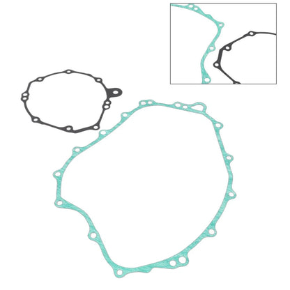 2Pcs Clutch Generator Cover Gasket for Honda CBR1000RR (2004–2007)