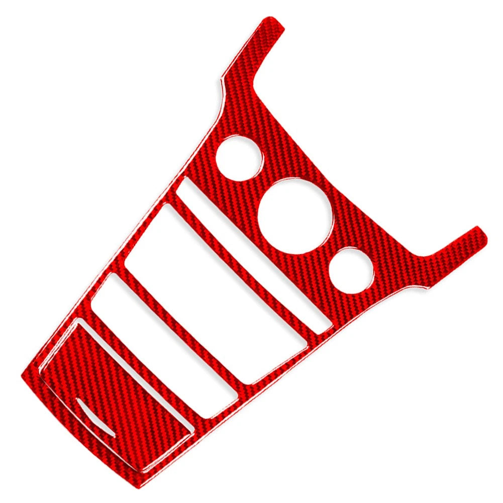 2Pcs Central Console Cover Trim Red for Cadillac CTS (2008–2013)