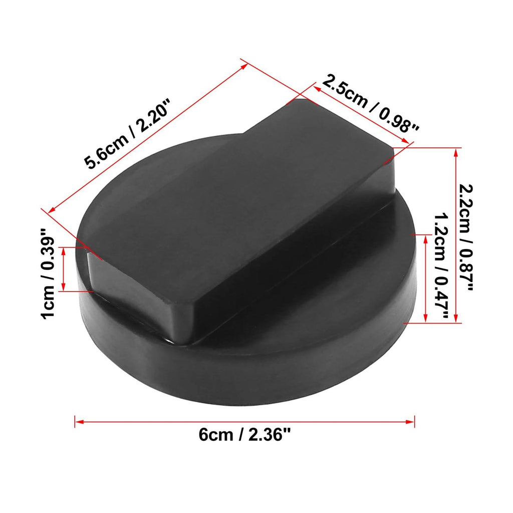 Jack Pad Support Rubber Frame Rail Protector Adapter for BMW (4 Pieces) (2000–2000)