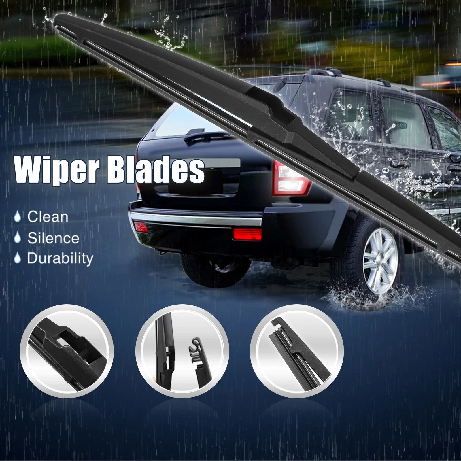 Rear Windshield Wiper Blade 310mm for Toyota (2010–2015)