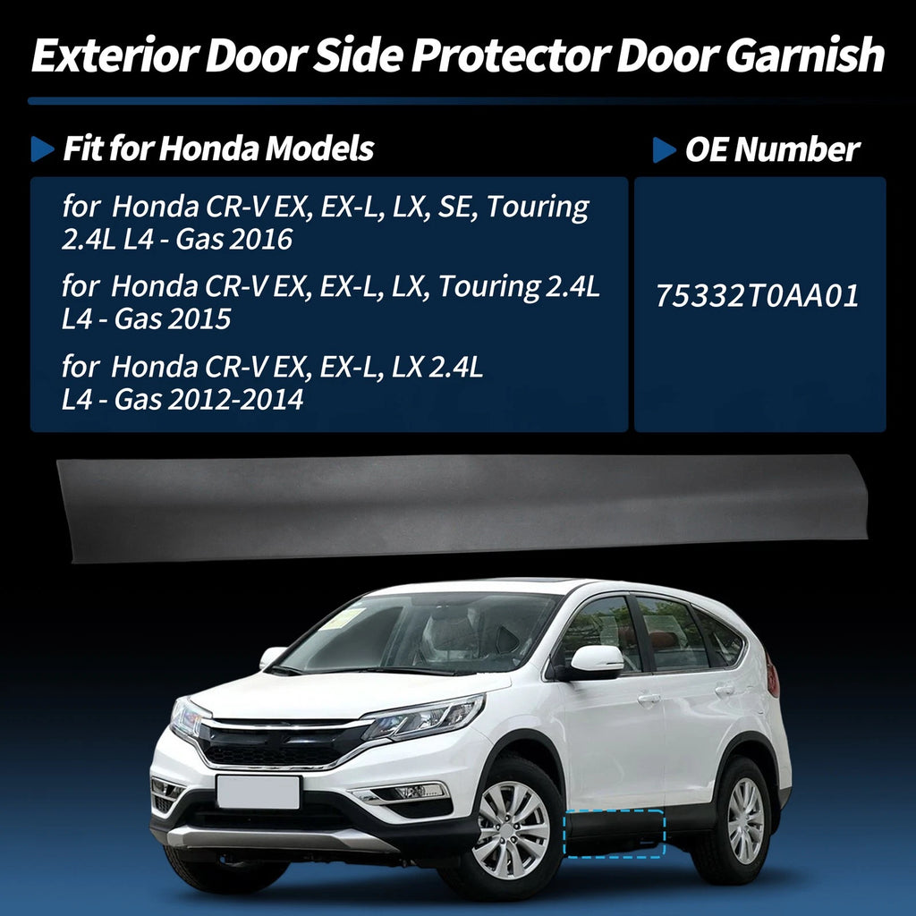 Door Lower Trim Garnish Front Left Replacement for Honda CRV (2012–2016)