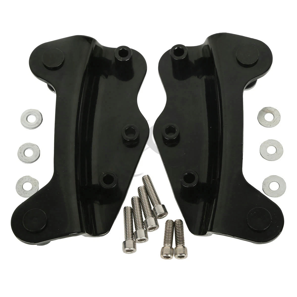 Luggage Rack & 4 Point Docking Hardware Kit for Harley Road Glide (2009–2013)
