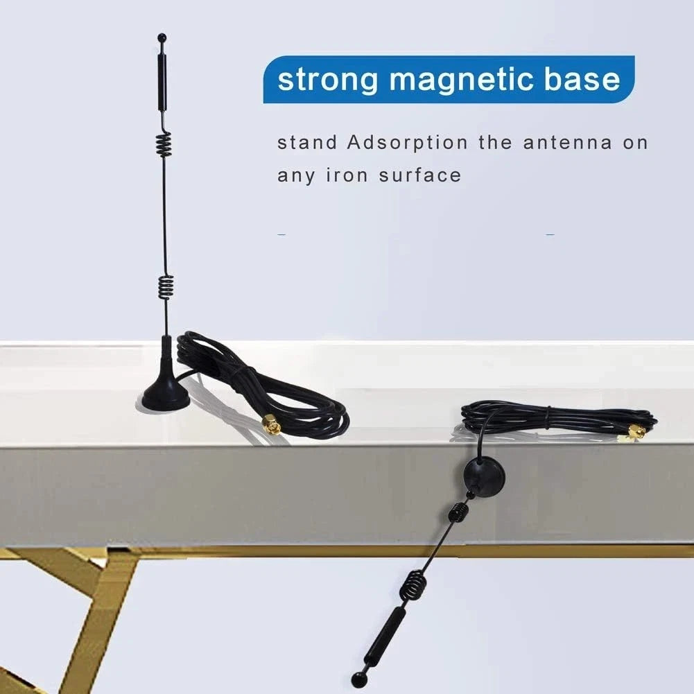 2X 9dBi Omnidirectional WiFi Antenna for RP-SMA Router Compatibility