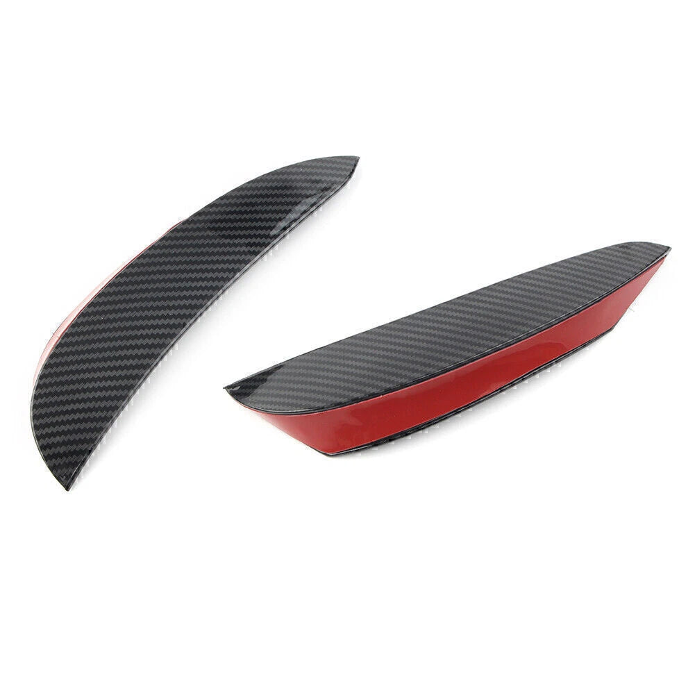Front Bumper Canards for Benz E W213 (2017–2023) Carbon Fiber