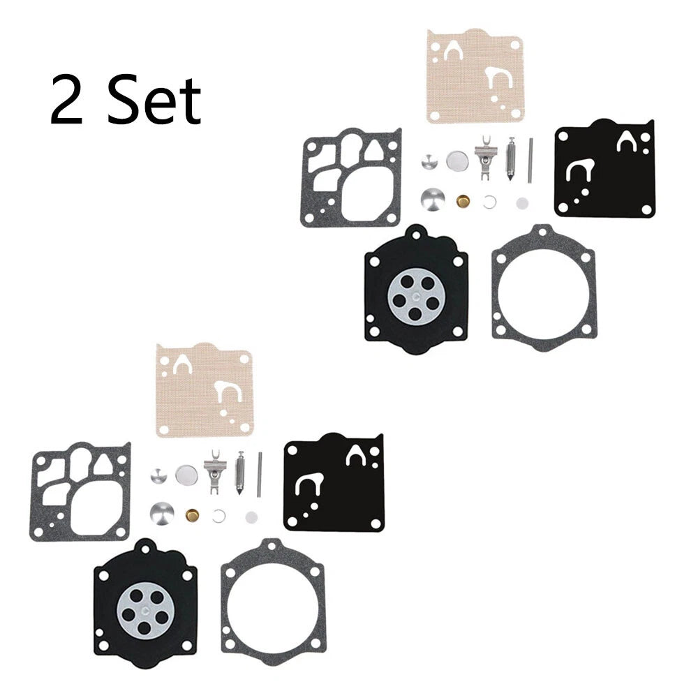 2X Carburetor Repair Kit for Husqvarna 3120XP 272 268 (Walbro K12-WG)