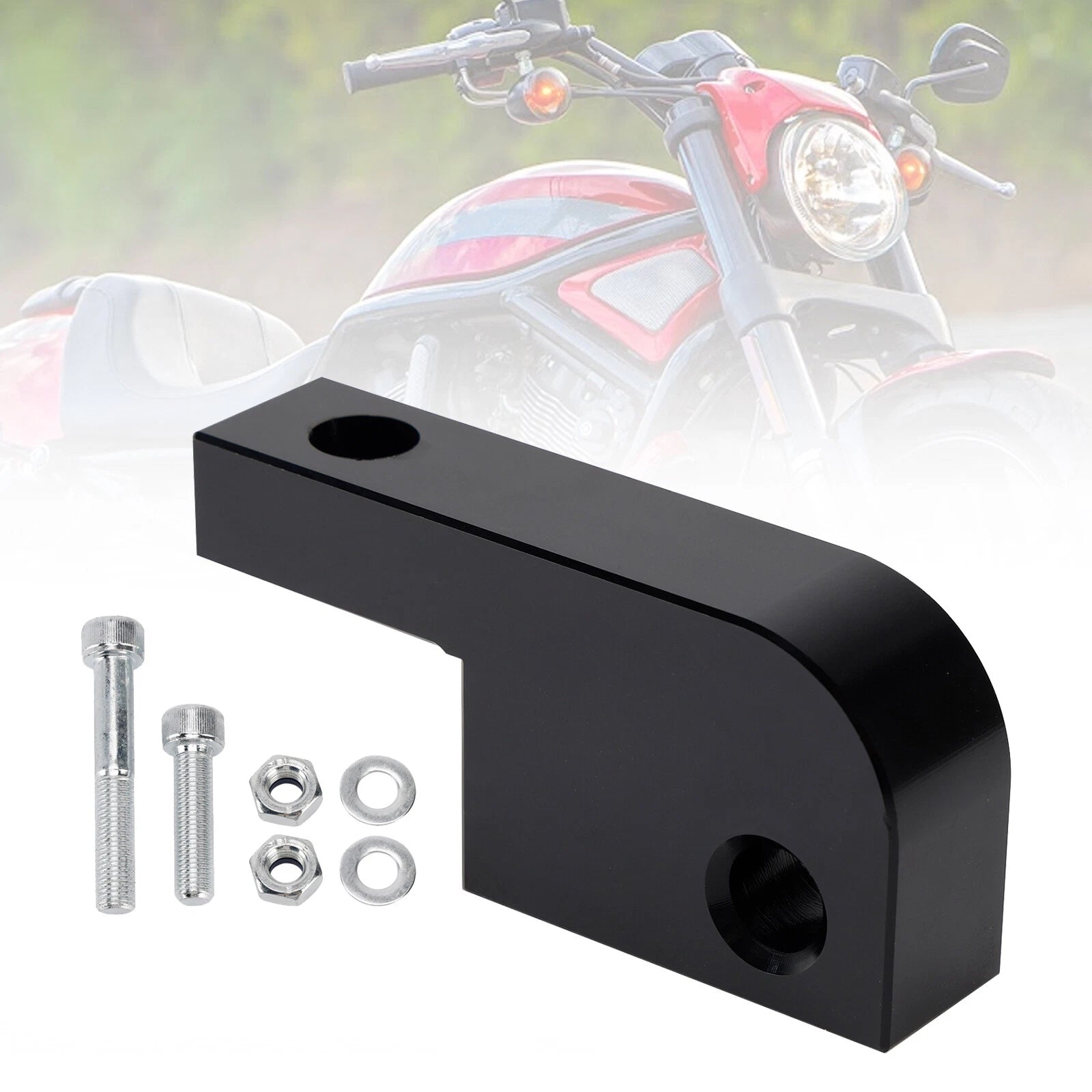Headlight Forward Extension Bracket for Harley Dyna T-Sport FXDL FXDF (2006–2017)