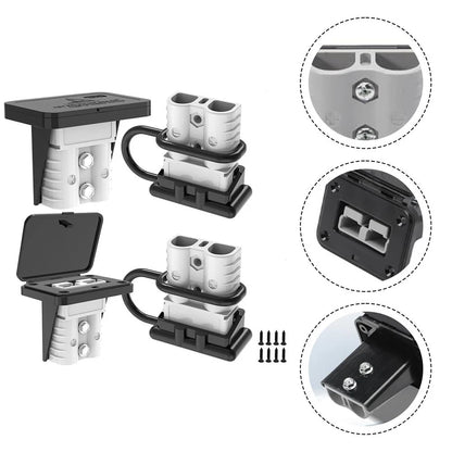 4Pack 120A Anderson Connector Battery Cable Quick Disconnect for RV