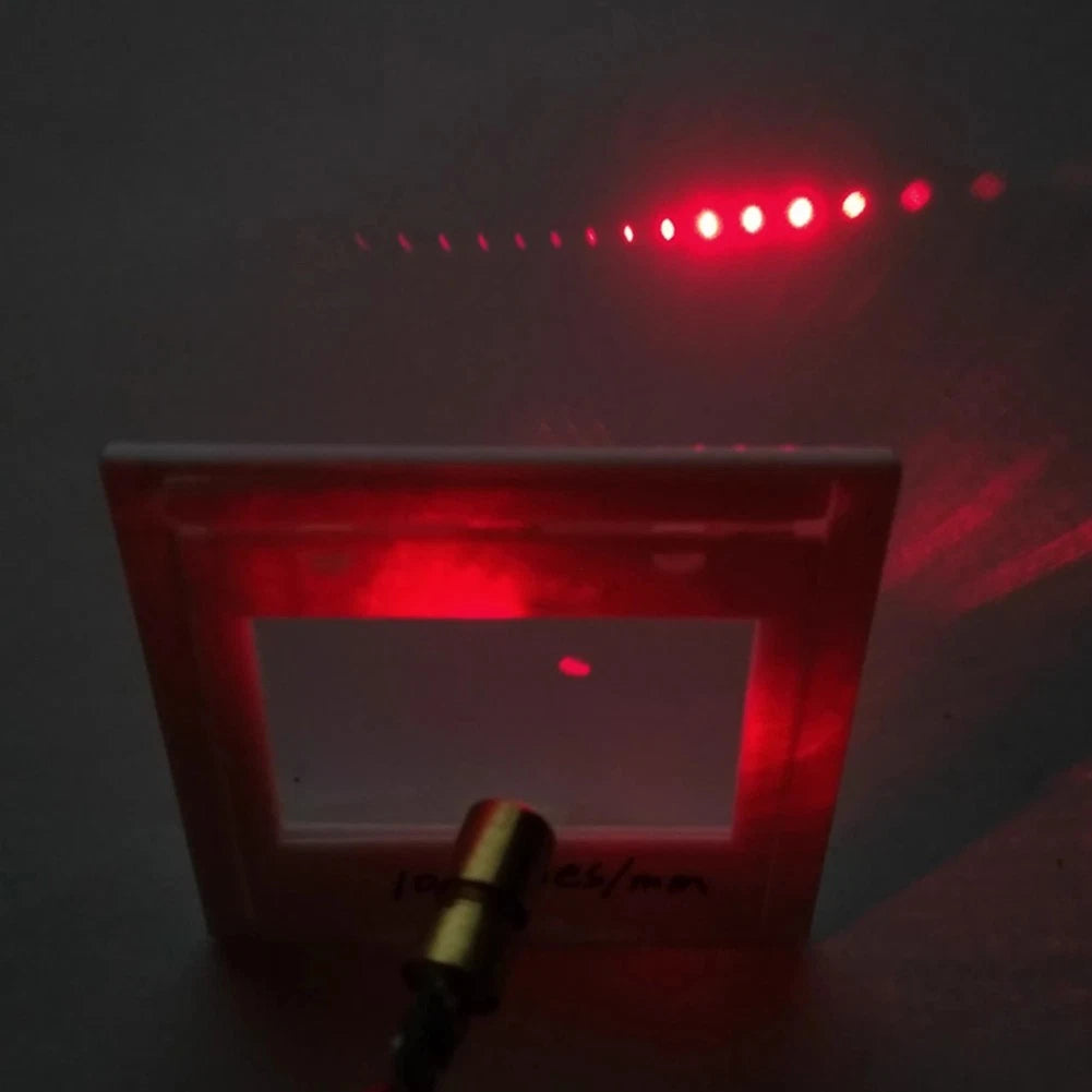 Diffraction Grating Teaching Aid 50x50mm 2mm Thickness Optical Frame