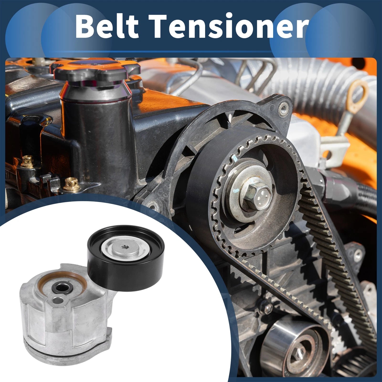 Belt Tensioner Assembly for Hyundai Sonata 2020–2025 OEM Replacement