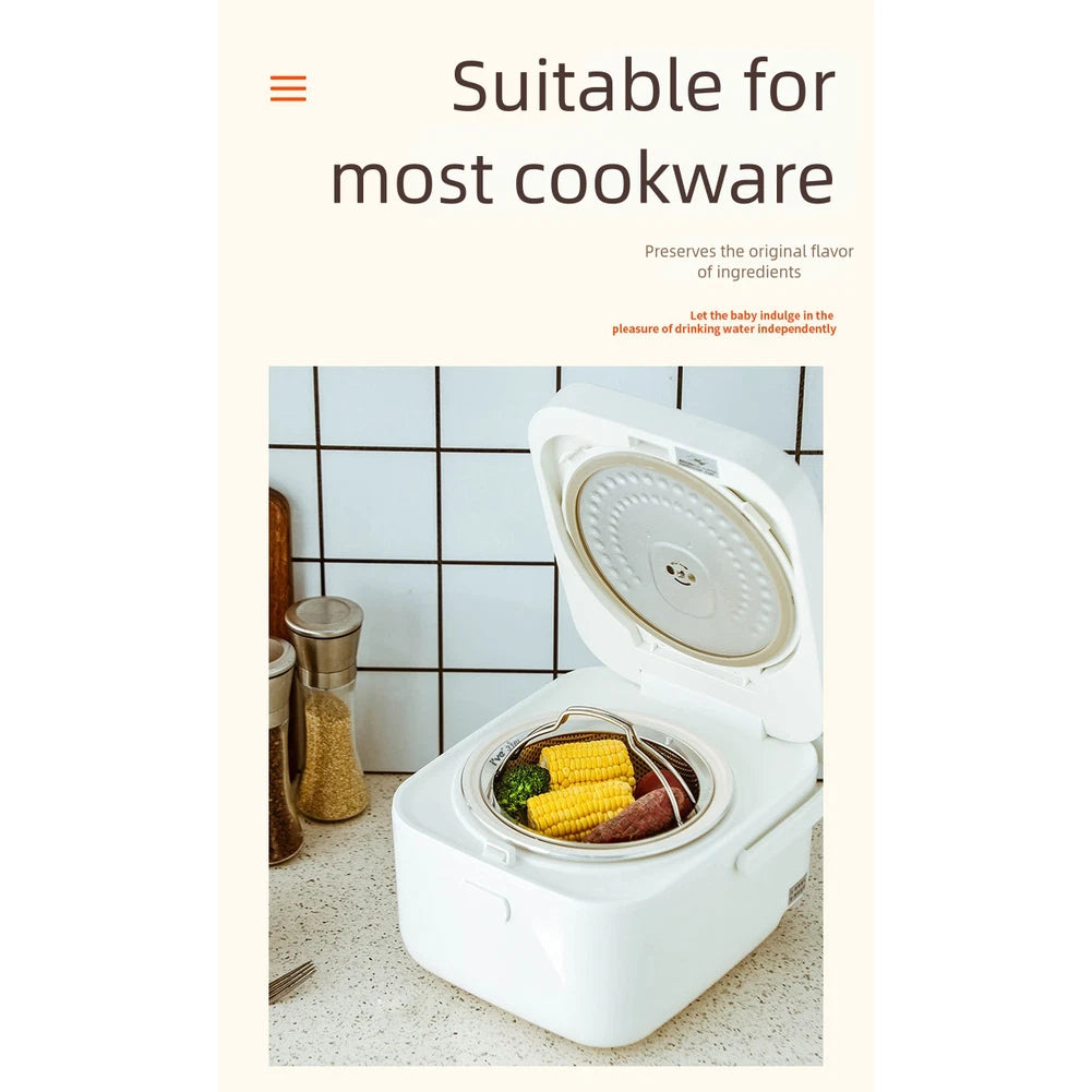 Steamer Basket for Rice Cooker - Stainless Steel Multi Size