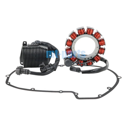 Stator Coil, Regulator Rectifier, Gasket for Buell XB12SCG Lightning (2008–2010)