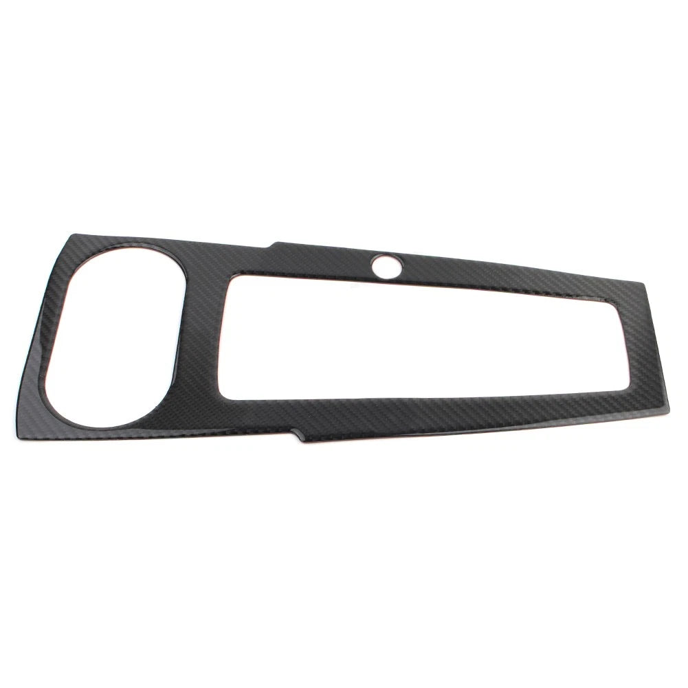 For Audi A3 14-19 Carbon Fiber Center Console Gear Shift Panel Frame Cover RHD