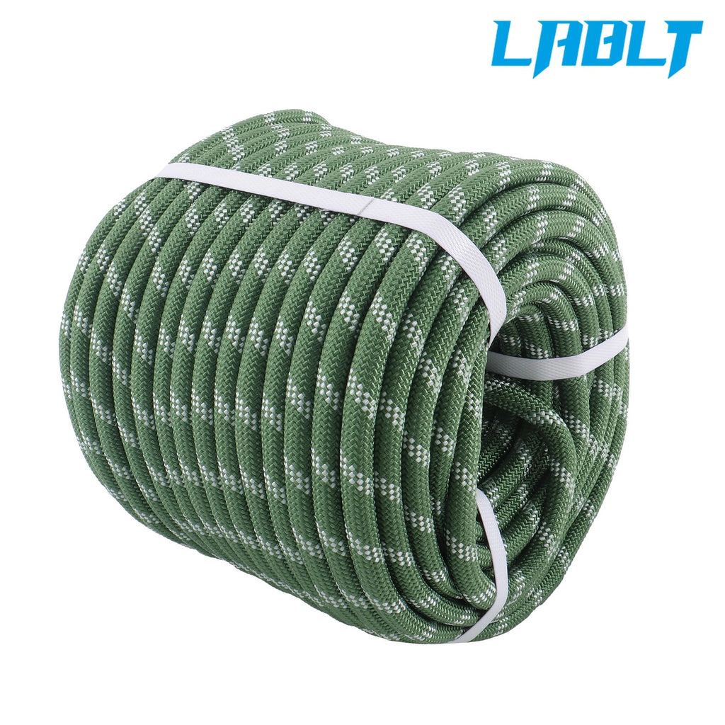 Braided Rope 1/2" x 150' (6500lbs) for Tree Work & Sailing