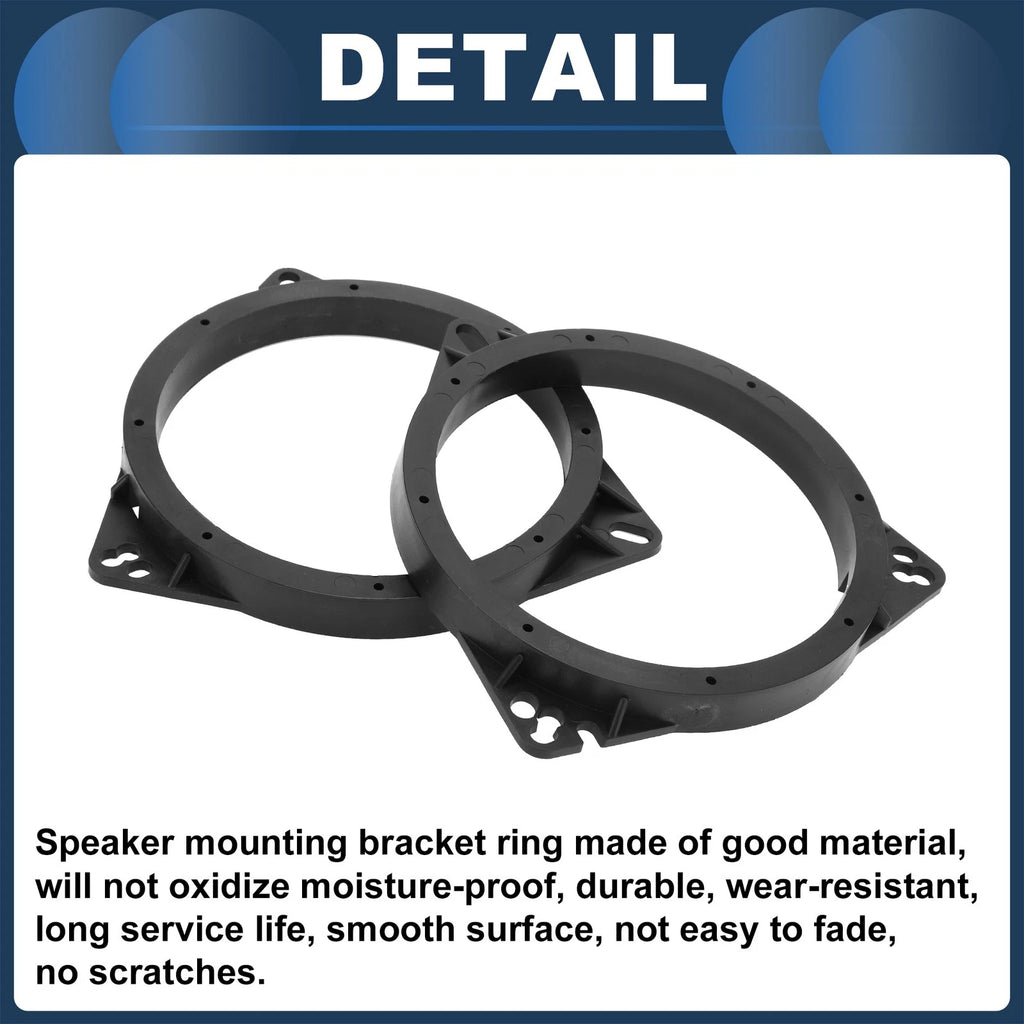 2X Speaker Spacer Ring Adapter for Renault Trafic