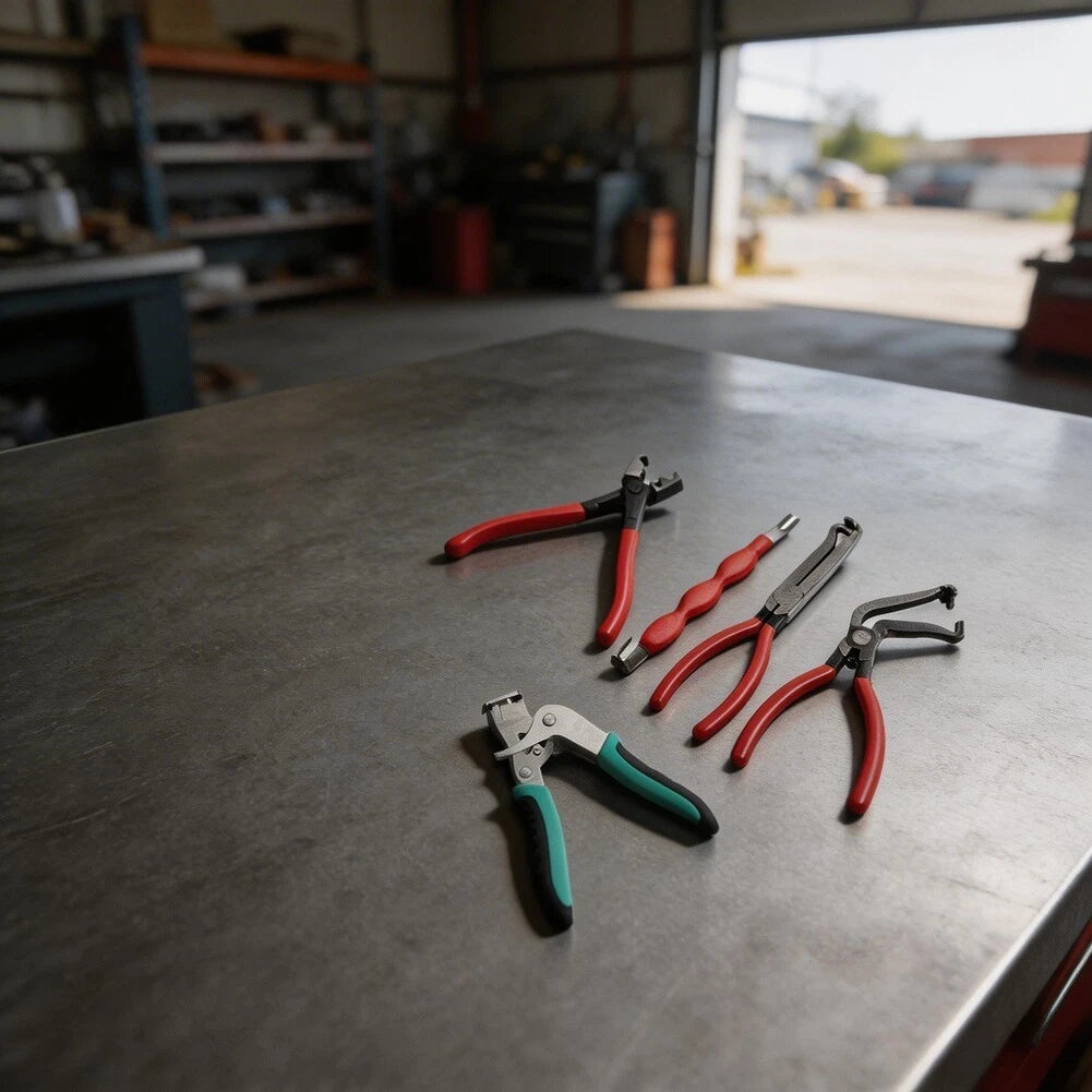 4x Rust Resistant Electrical Disconnect Pliers + 1 Clamping Plier for SUVs