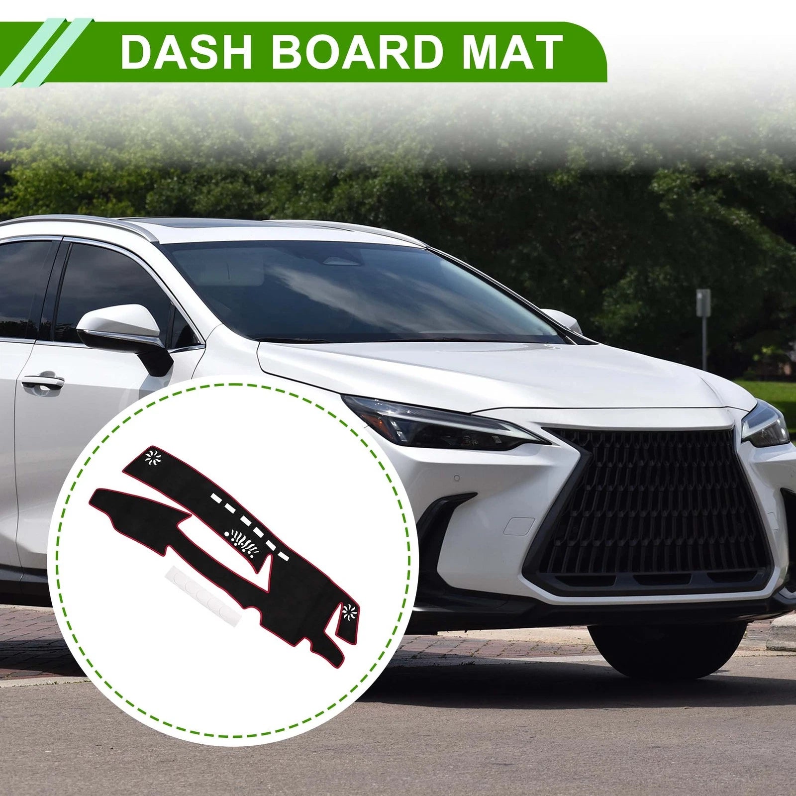 Dashboard Dash Cover Mat Sun Protector for Lexus ES (2019–2022)