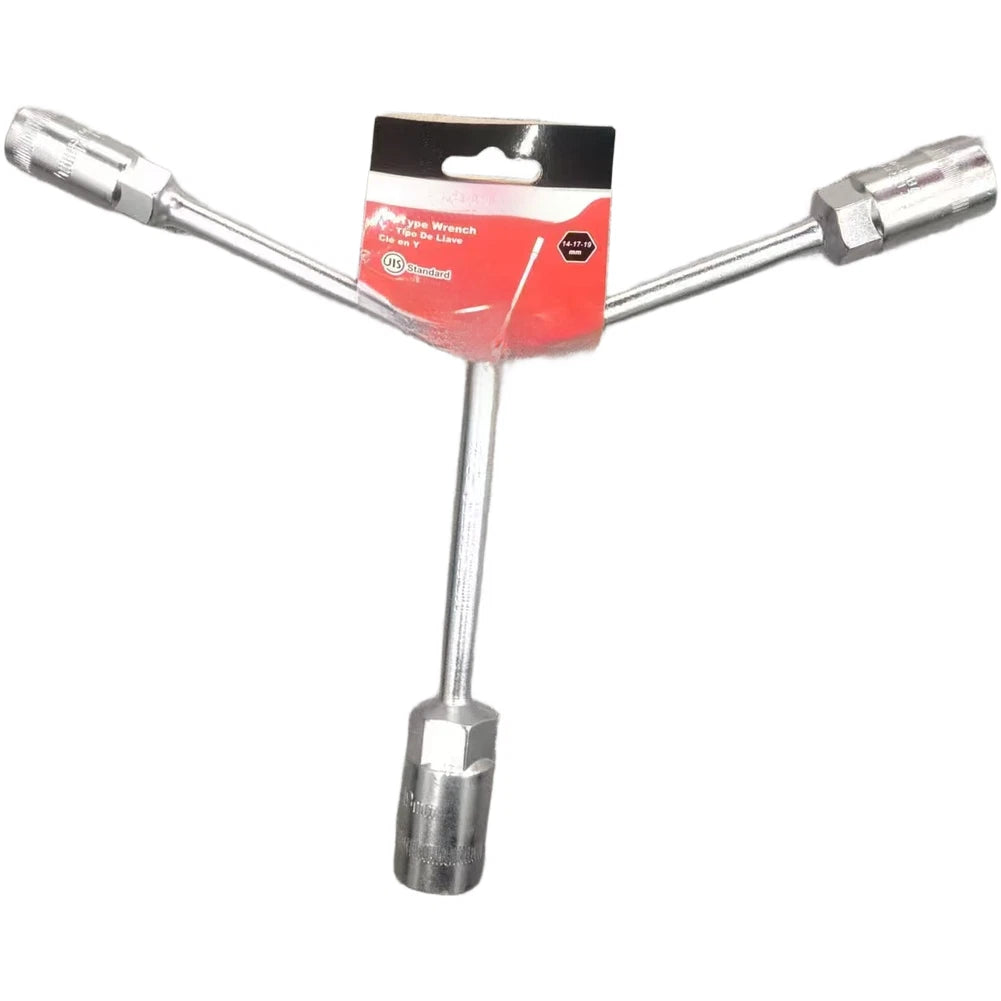 Y Shape Hex Wrench Set for Fasteners 14 17 19 mm (Chrome Vanadium)