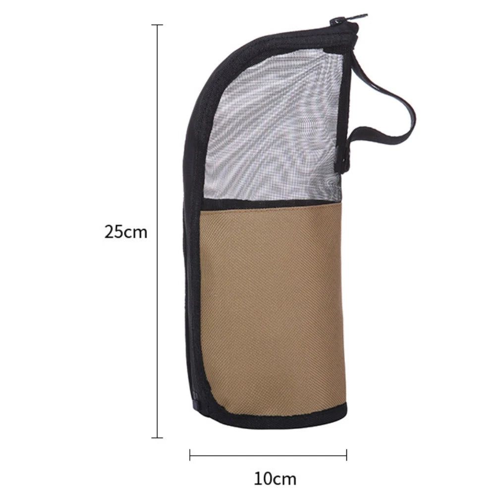 Lightweight Outdoor Tableware Bag with Drainage System and Mesh Pockets