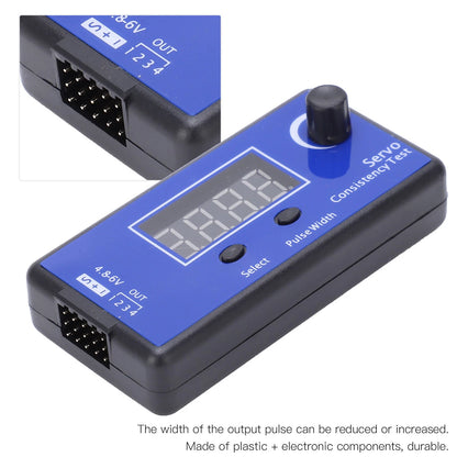 Digital Servo Tester for RC Car/Boat (4.8-6.0V)