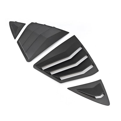 Matte Black Rear Window Vent Louver Cover for Toyota Camry (2025+)