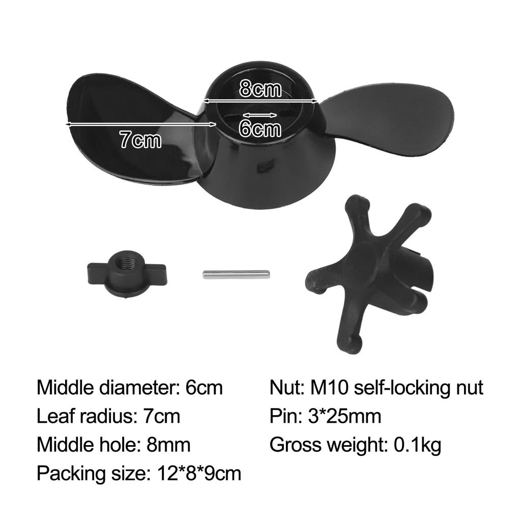 Outboard Engine Props for Challenging Conditions (2X)