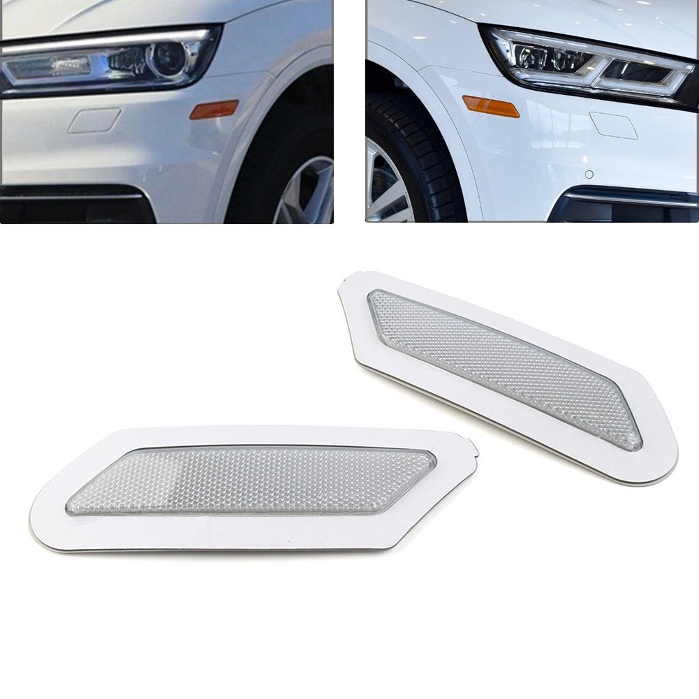 Front Bumper Reflector Side Marker Turn Signal Light for Audi Q5 SQ5 (2018–2020)