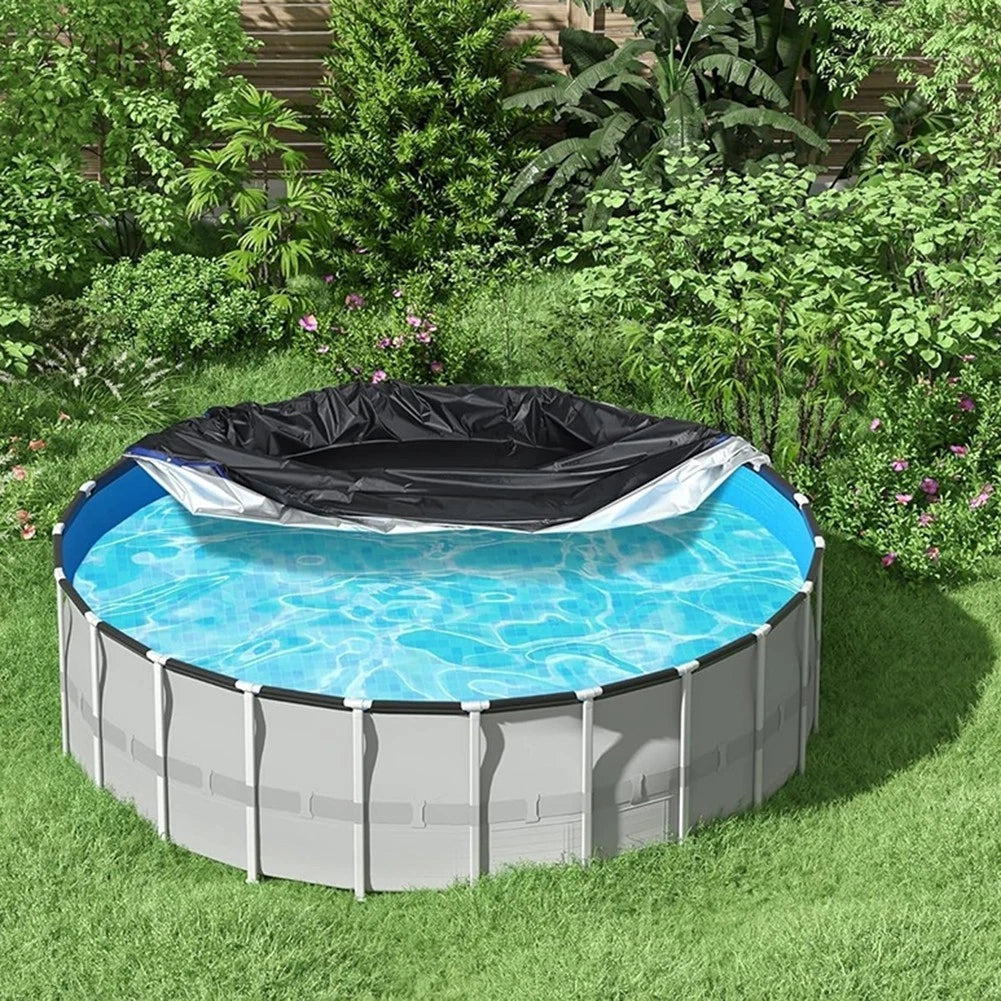 Weather Resistant Pool Cover for Inflatable Kids Swimming Pool
