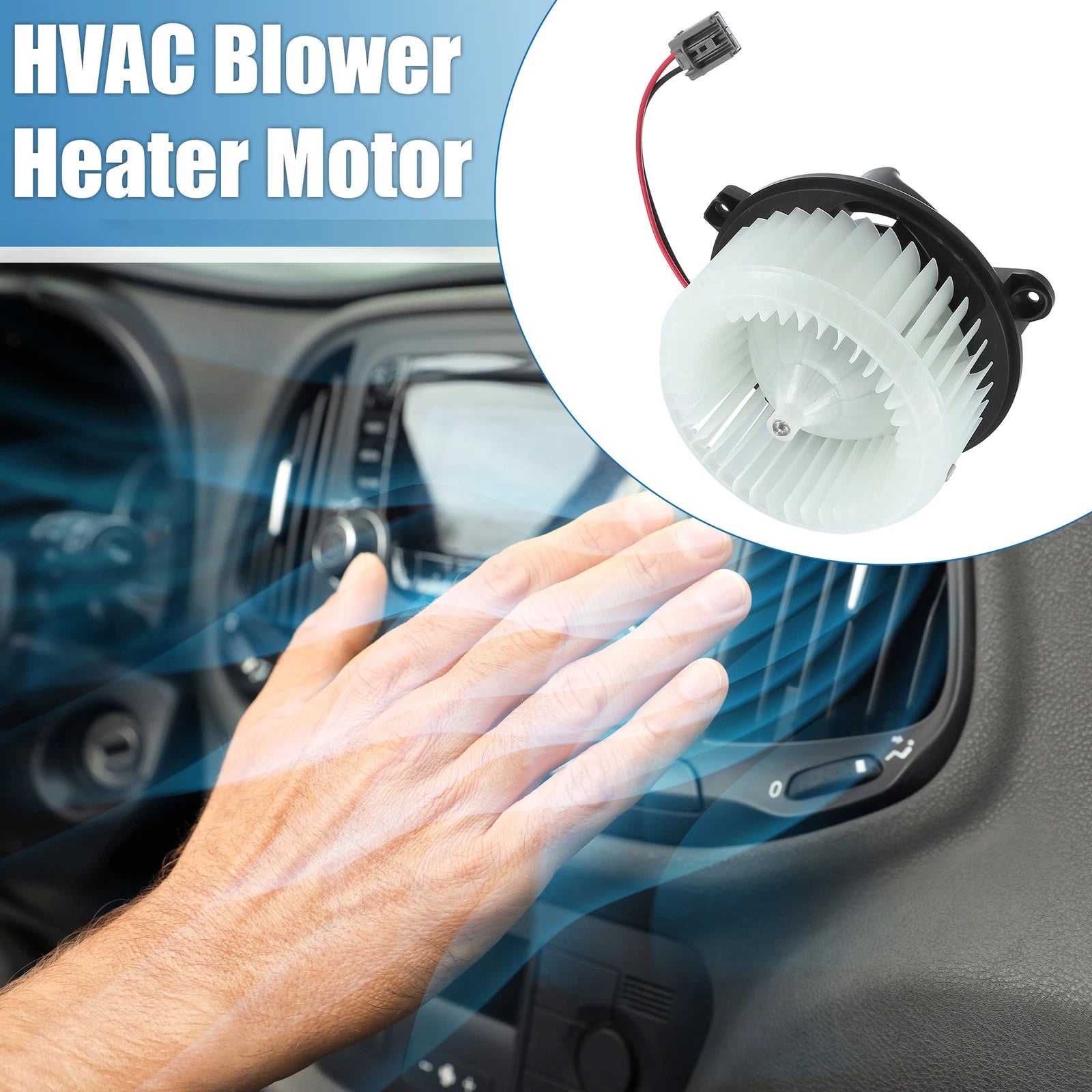 HVAC Heater Blower Motor Replacement for Dodge Dart 2016–2016