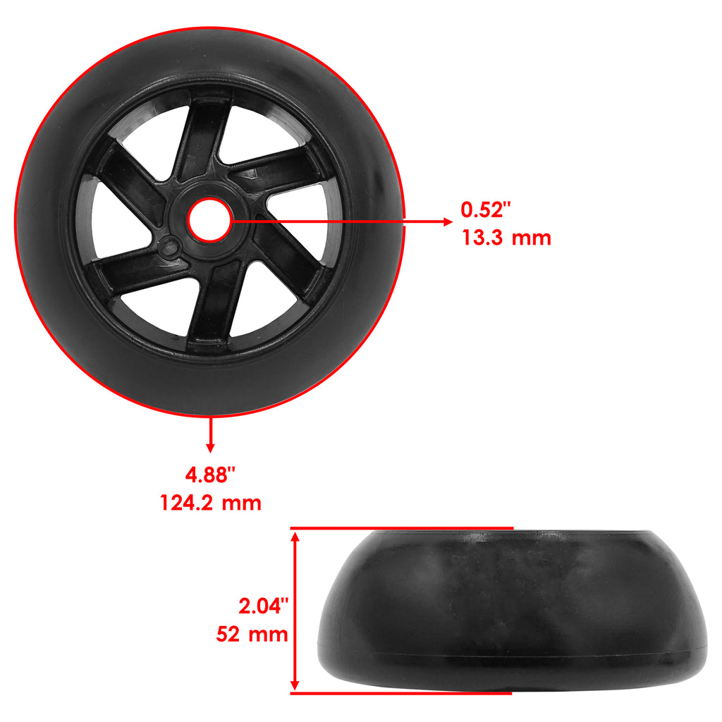 Mower Wheel Replacement for AYP LT2217A LT2223A2 (2005–2005)