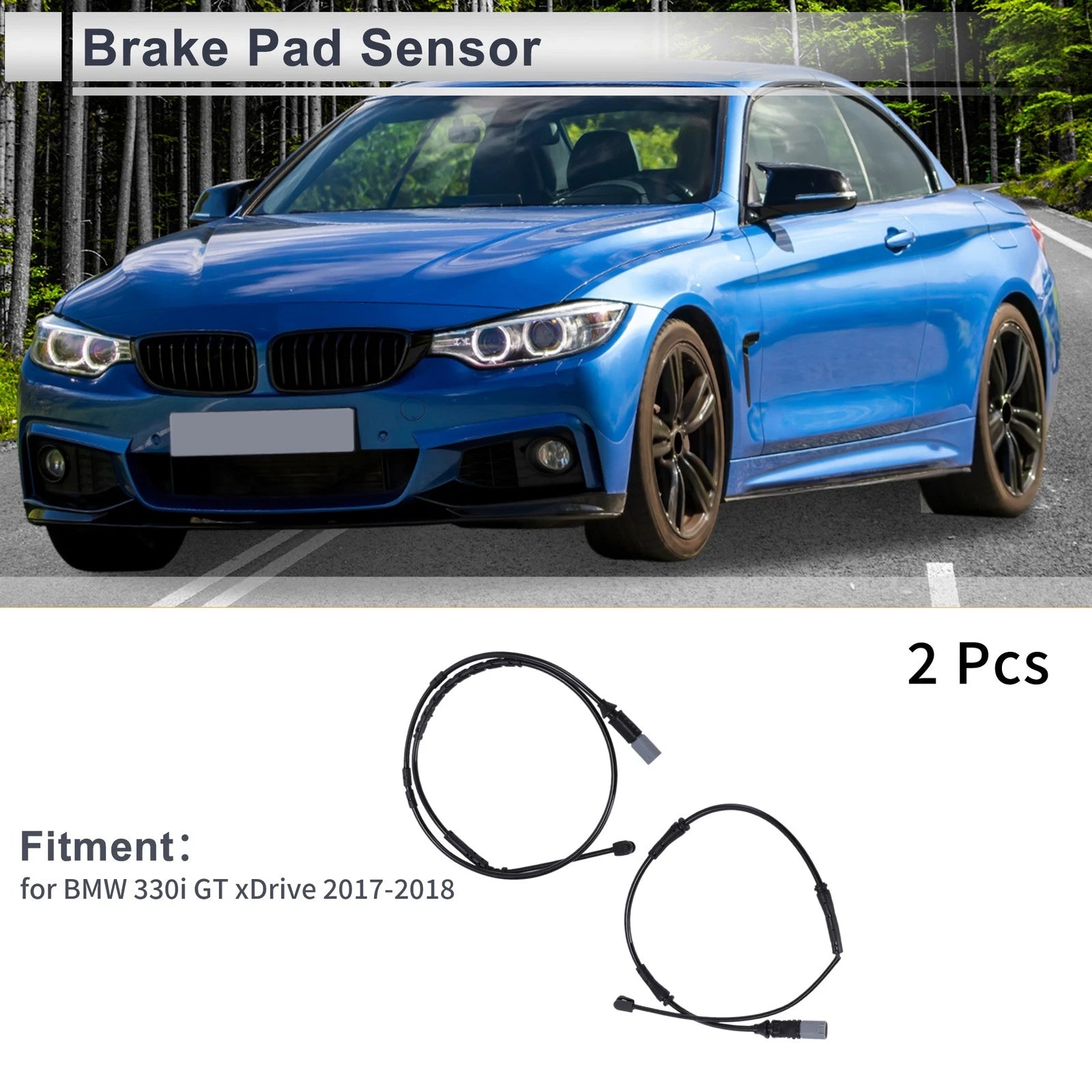 Brake Pad Wear Sensor Replacement for BMW 330i GT xDrive (2014–2020)