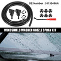 Front Windshield Washer Nozzle Kit Replacement for Chrysler 300C (2004–2010)
