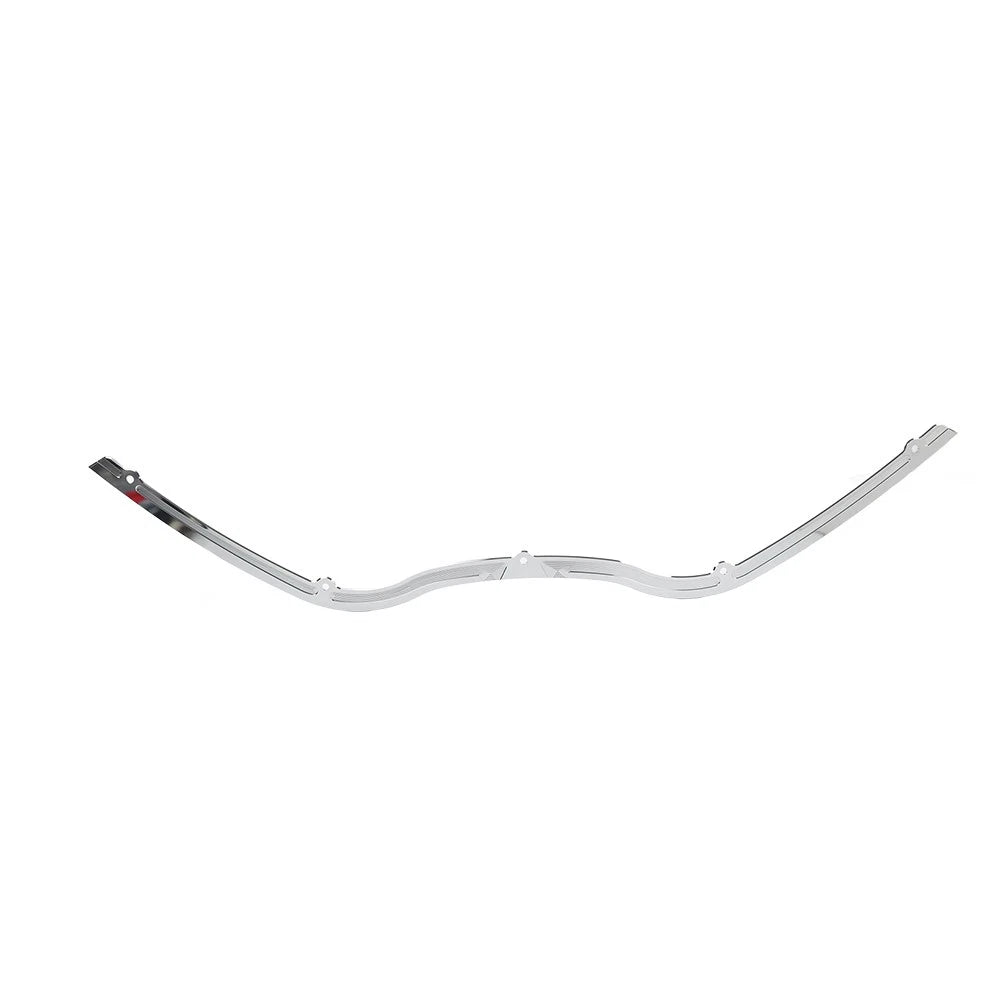 Chrome Contrast Cut Windshield Trim for Harley Road Glide FLTR (1998–2013)