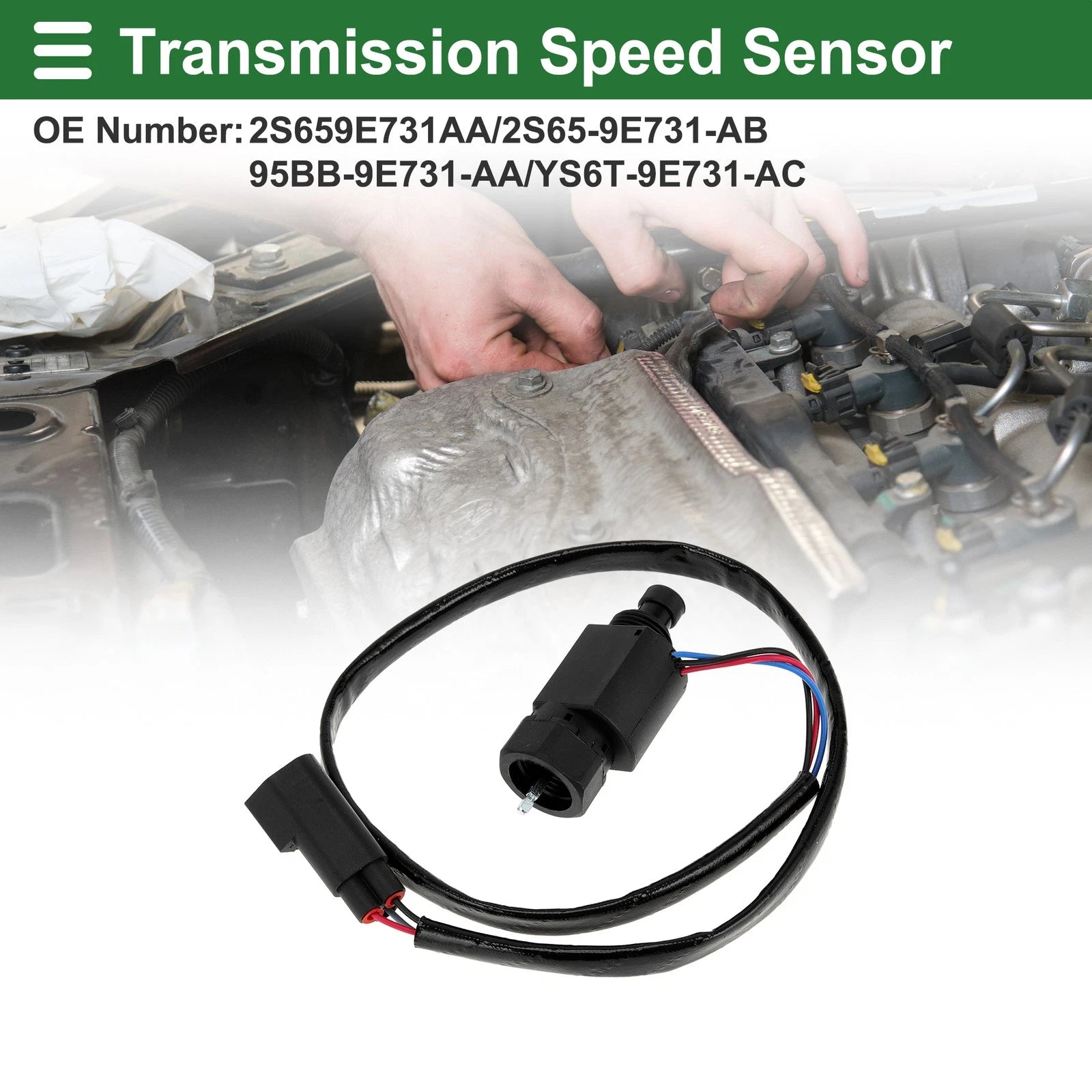 Transmission Speed Sensor Replacement for Ford Fiesta Mk6 1.6 (2010–2011)