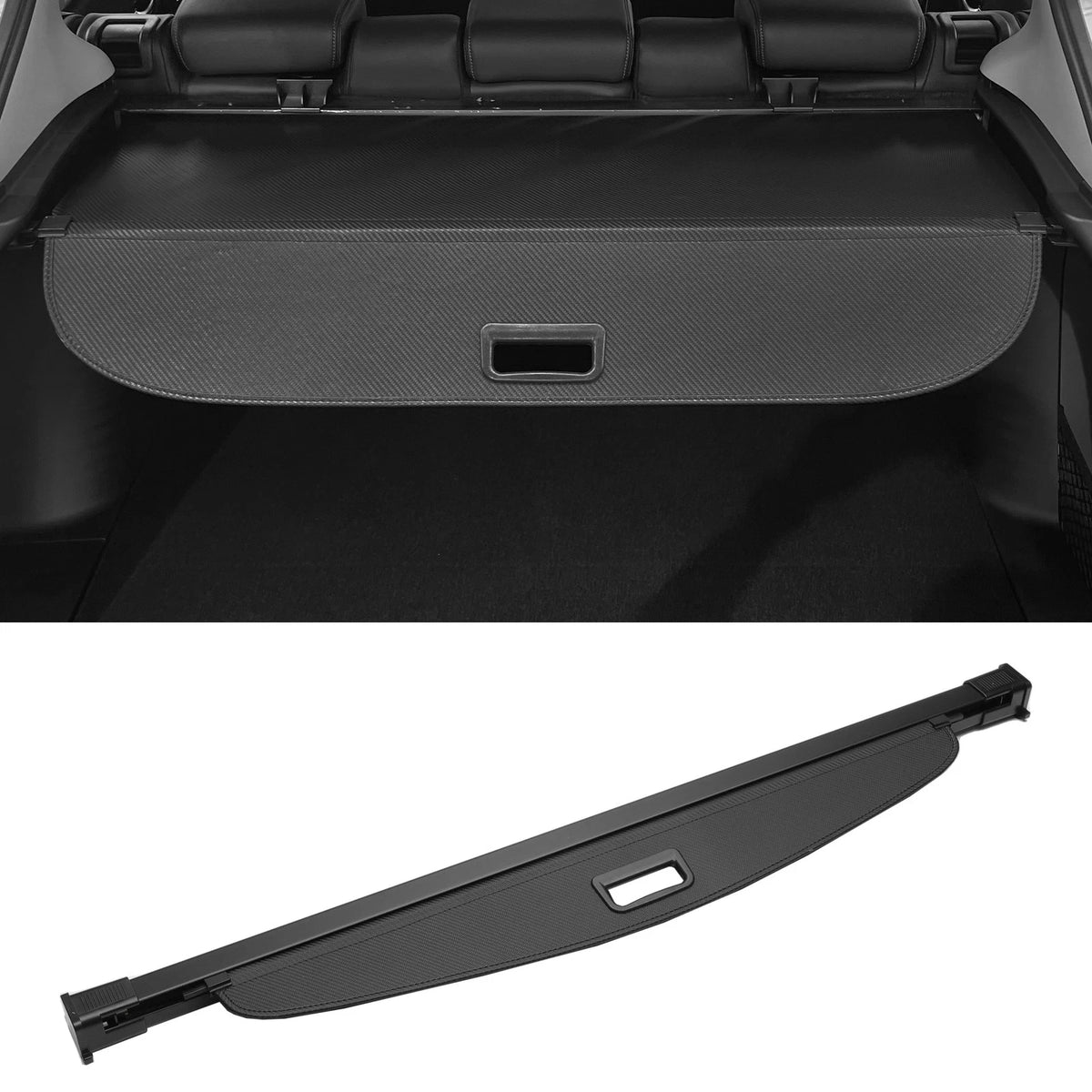 Retractable Cargo Cover for Volvo V60 (2010–2017) Black Carbon Fiber