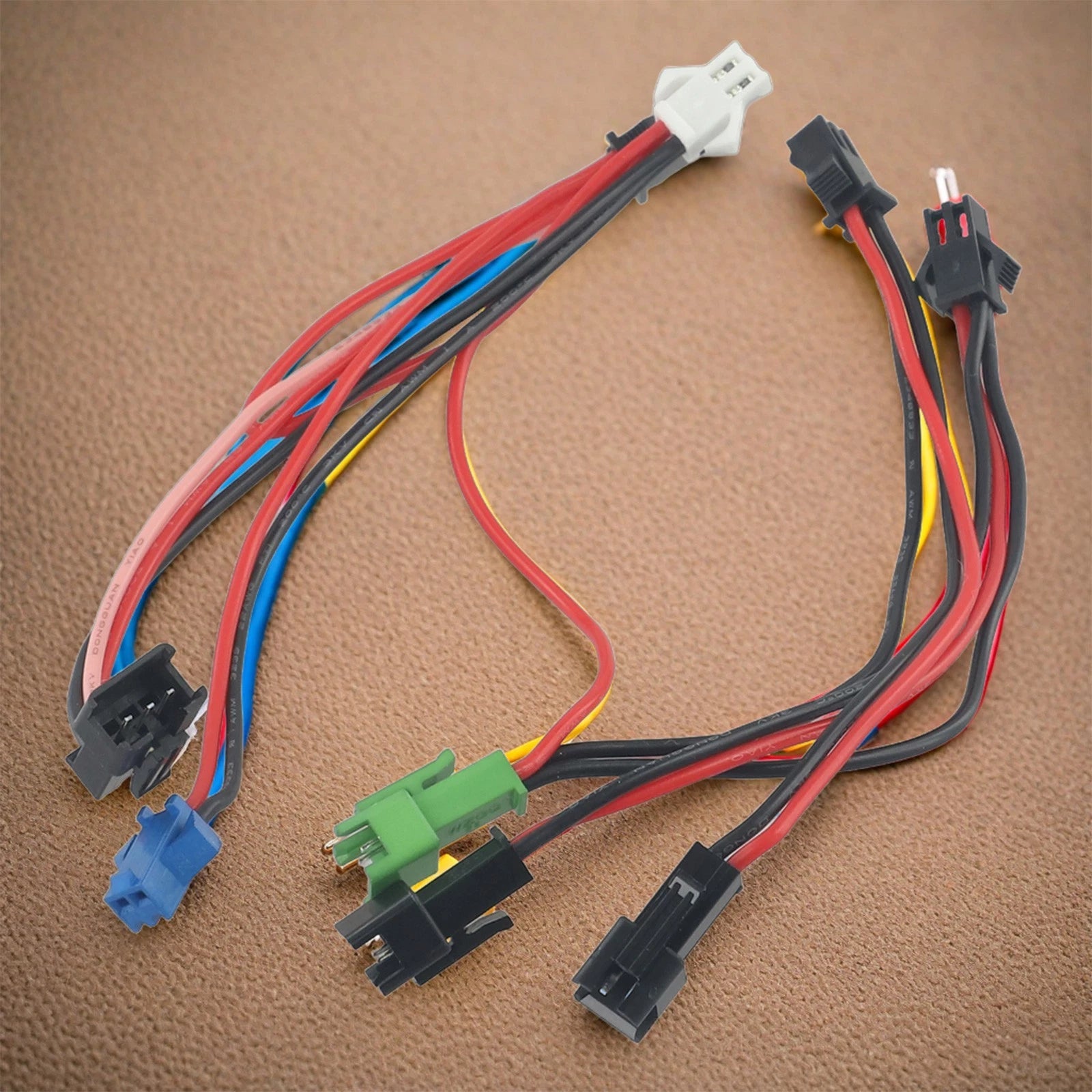 Headlight & Tail Light Cable for Electric Bicycle (24V-60V)