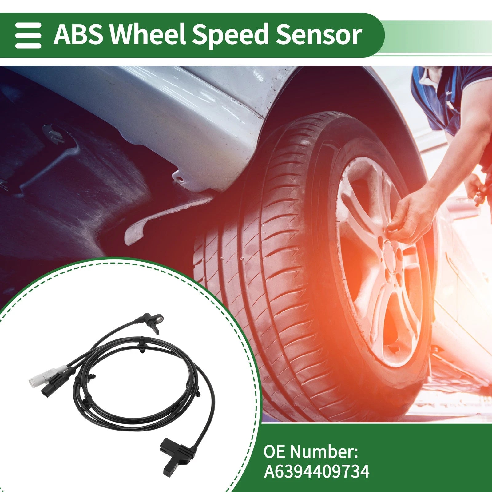 ABS Wheel Speed Sensor Replacement for Mercedes-Benz Viano (2006–2015)