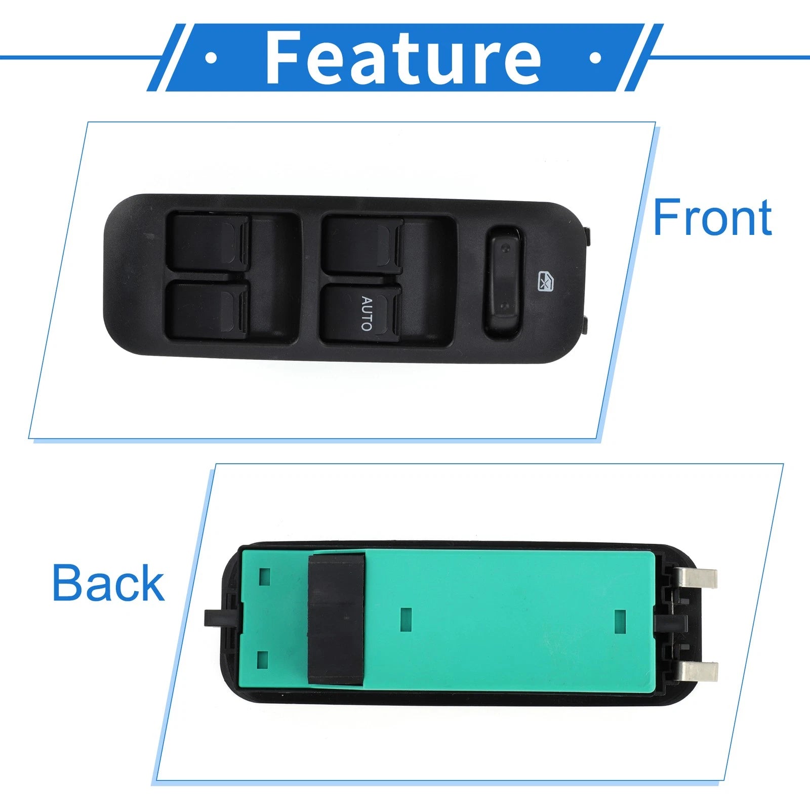 Front Right Side Power Window Switch for Suzuki Every Lapin Alto (2004–2021)