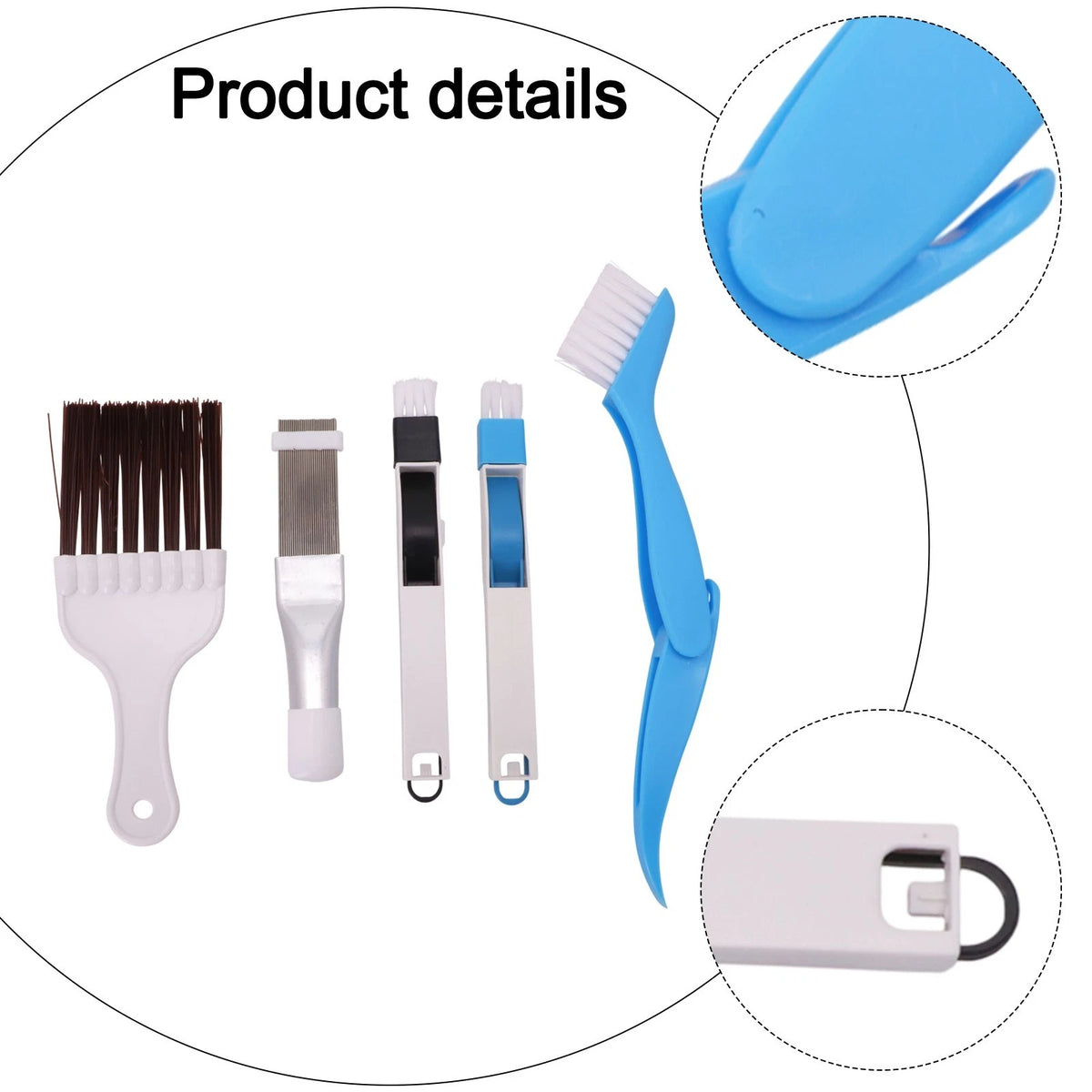 5pcs Brushes for AC and Refrigerator Care