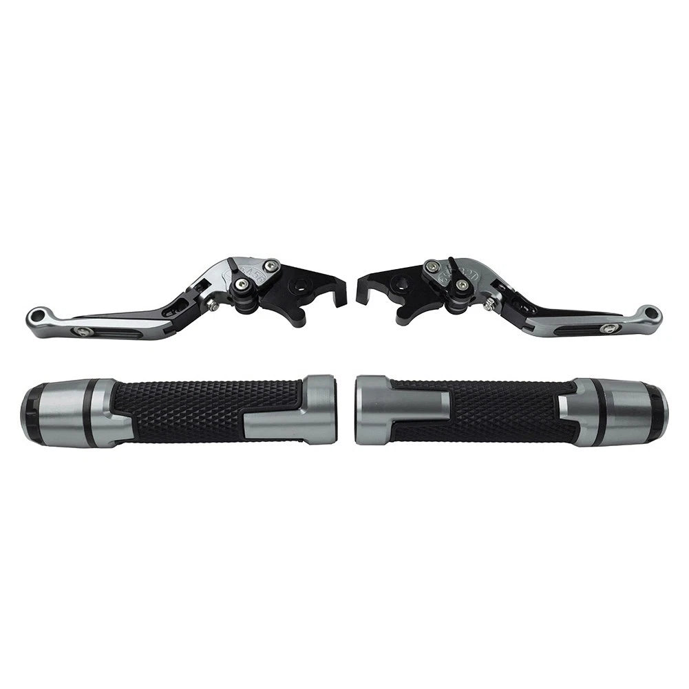 Titan Extendable Brake Clutch Lever Handlebar Grip For Honda CRF1000L CRF1100L